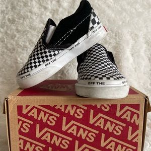 Toddler Slip-on Checker Vans